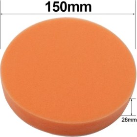 Resim 2Liyao FLAT150MM 1 Adet 3-7 Inç Ağda Pedi Sünger Parlatma Köpük Pedleri Ro/da Araba Parlatıcı Politriz Automotiva Ferramentas Parlatma Makinesi (Yurt Dışından) 