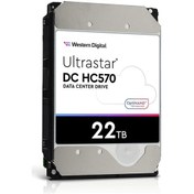Resim WD Ultrastar HC570 0F48155 WUH722222ALE6L4 3.5" 22 TB 7200 RPM 512 MB SATA 3 HDD 