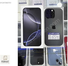 Resim Apple iPhone 16 Pro Max İkinci El TR | 512 GB | Siyah 