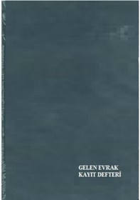 Resim Gelen Evrak Kayıt Defteri Ciltli 144 Yp Özkan Siyah 
