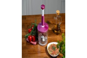 Resim Feyza Design Çok Amaçlı 5 Bıçaklı El Rondosu, Yüksek Performanslı Doğrayıcı 