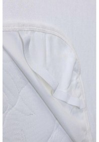 Resim Mycey Sıvı Geçirmez Micro Alez 90x200 Cm Tek Kişilik Yatak Koruyucu Beyaz 