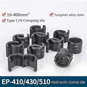 Resim 35 Mm Kare Kablo Terminali Presleme İçin Altıgen Kalıp Modülüne Sahip Ez-400 Ec-400 Hidrolik Sıkma Pensesi 