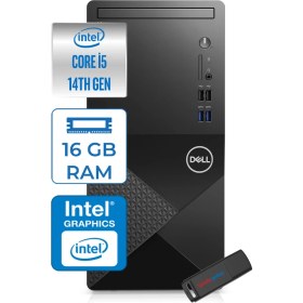 Resim Dell Vostro 3020MT Intel Core I5 14400 16GB 1tb SSD Windows 11 Pro Masaüstü Bilgisayar ZTN2042VDT3020MTW108+ZETTAUSBBELLEK 