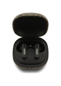 Resim Guess 4G Script Desenli Metal Logolu Bluetooth 5.4 Kulak İçi Kulaklık 