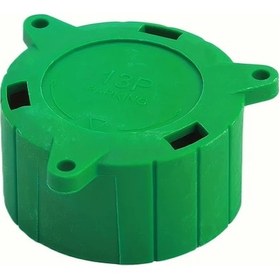 Resim Tongdashop 1 Adet Römork 13 Pinli Yeşil Kapak Toz Geçirmez Pvc Kilitli 