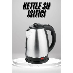 Resim Su Isıtıcı 220 - 240 V Paslanmaz Çelik Kettle Uzun Ömürlü 2000 Watt Nemere 