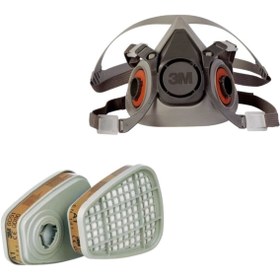Resim 3M 6200 Maske 6059 Filtre 