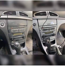 Resim Renault Laguna 2 - Faz 2 Full Set , Gümüş Gri Konsol Maun Kaplama 