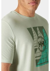 Resim Helly Hansen Hp Race Graphic T-shirt Hha.34419 403 Mavi 