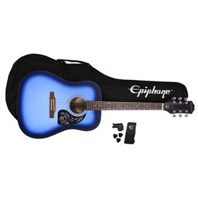 Resim Epiphone Starling Akustik Gitar Seti - Starlight Blue 