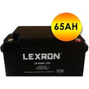 Resim Lexron 65ah Amper 12v Jel Akü Deep Cycle 