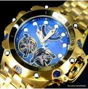 Resim Invicta Reserve Venom Hybrid Double Open Heart Automatic Altın Erkek Kol Saati 886678312398 