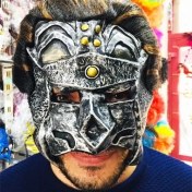 Resim Lateks Gladiatör Maskesi 
