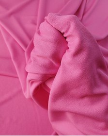 Resim Şeker Pembe Renkte Jarse Kumaş 145x170cm-10857 Pembe 