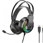 Resim Geeroyoo Ovleng Gt68 Rgb Işık Profesyonel Oyun Kulaklığı - 3.5mm/usb Mikrofonlu 