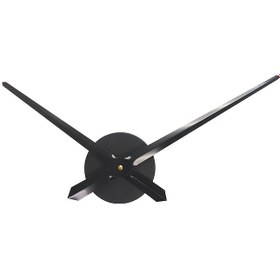 Resim Bir Metal Saat Yüzü ve El için DIY Duvar Saati Projeleri, Sessiz Evrensel İkinci El Hareketi ile, Ev ve Ofis Dekorasyonu için İdeal. 