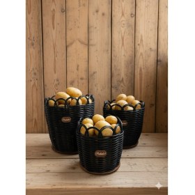 Resim Raddan Core Raddancore Premium Üçlü Patateslik/patates Sepeti Seti 