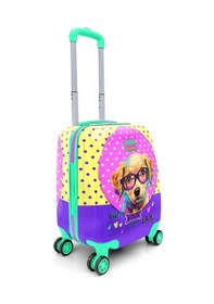 Resim Coral High Sevimli Köpek Desenli Çocuk Valizi 