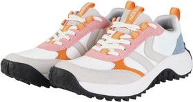 Resim KEEN Kadın KS86 Rahat Dayanıklı Retro Stil Spor Ayakkabı, Zephyr/Orange Pepper, 6, Zephyr/Portakal Biber, 6 