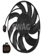 Resim Swag 30940637 Fan Motoru Davlumbazli (KUCUK OLAN 300W 290MM) Transporter T5 1.9 7h0959455d (WA185483) 