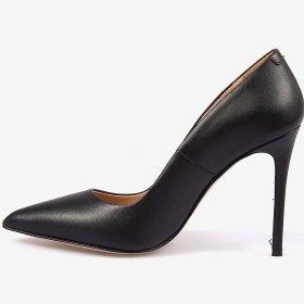 Resim Mocassini Hakiki Deri Kadın Gece & Abiye Ayakkabı 9004 Siyah Napa 