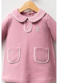 Resim U.S. Polo Assn. U.s. Polo Assn Kız Bebek Pembe Elbise Usb2740-c-v4 Pembe 