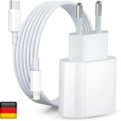 Resim Woyax By Deji iPhone Uyumlu 8 X XS XR 11 12 13 14 Pro Max Mini Plus 20 W Lightning Hızlı Şarj Aleti 