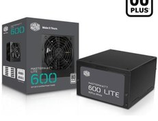 Resim Cm Masterwatt 600W 80+ Aktif Pfc 120Mm Fanlı Psu 