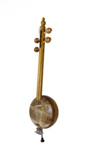 Resim Quality Carved Walnut Wooden Kemane Kamanche Kemence W/ Bag AL87 