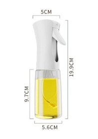 Resim 200 Ml Dekoratif Tabancalı Spreyli Yağdanlık Şişe Sirkelik 