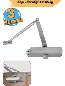 Resim Badem10 Otomatik Kapı Durdurucu Yavaşlatıcı Çelik Kapı Hidroliği Yayı No 3 Kapasite 40-65 Kg Ayarlanabilir 