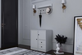 Resim BERA PORTMANTO, 2 KAPAKLI 2 ÇEKMECELİ, PRT-1065-Ç 