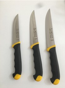 Resim Mizan bıçak Mizan- Yellow Mutfak Seti 