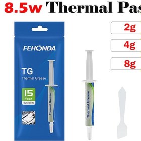 Resim Fehonda Tg-8 8.5watt Termal Macun 8gr 1 Adet 