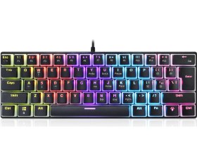 Resim Sones Hxsj L700 Kablolu Rgb Mekanik Klavye 61 Puding Tuş Başlığı 