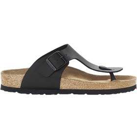 Resim Birkenstock Erkek Siyah Parmak Arası Terlik 