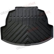 Resim Toyota Corolla Uyumlu 2019-20213D Bagaj Havuzu 