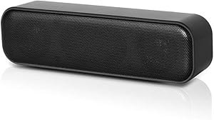 Resim kosingna USB Powered Soundbar Masaüstü Hoparlör Kablolu Bilgisayar TV Masaüstü Dizüstü Bilgisayar için Kutusu 