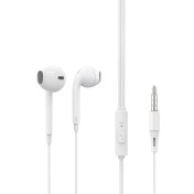 Resim DVIP X7M 3.5MM Jack Girişli Mikrofonlu Kablolu Kulaklık Beyaz 
