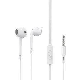 Resim DVIP X7M 3.5MM Jack Girişli Mikrofonlu Kablolu Kulaklık Beyaz 