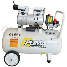 Resim Puma PSLY50-1M 50 L Yağsız Kompresör 