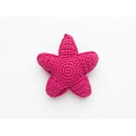 Resim dogohandmade Yıldız Işığı: El Örgüsü Amigurumi Çanta Maskotu & Anahtarlık (Fuşya) 