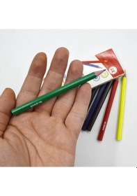 Resim Karton Kutu Kısa Kuru Boya 6 Renk 3673 Çok Renkli 