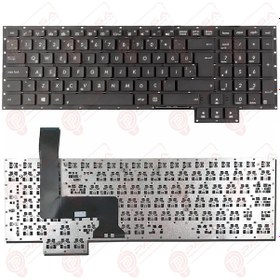 Resim Asus Uyumlu G750jz-ds71, G750jz-t4023h Klavye Tuş Takımı Türkçe Siyah Q Tuş Yapısı 