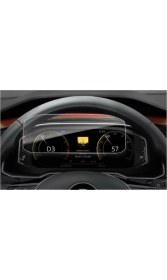 Resim Ael-Tech Volkswagen Passat Dijital Gösterge Panel 9h Ekran Koruyucu Film Yüksek Kalite 