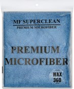 Resim Mikrofiber Cila Havlusu Lacivert 350 Gsm 40X40 Cm Tekli 