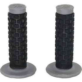 Resim Dashanshop 2 Adet Gri Motosiklet Elcikleri 7/8" Anti Kaygan Dirt Bike Universal 