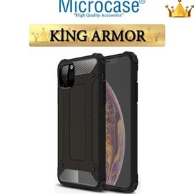 Resim Microcase Iphone 11 Pro King Serisi Armor Kilif + Cam (Seç) 385853962 