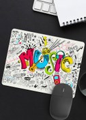 Resim hediyemen Music Temalı Mousepad 
